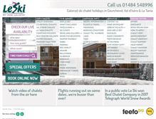 Tablet Screenshot of leski.com